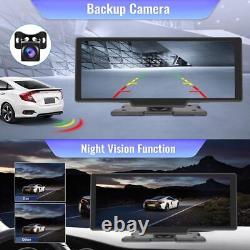 10.26 Portable 2.5K Apple CarPlay Android Auto Car Stereo Radio FM BT AUX + Cam