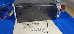 1960s 70s MOTOROLA 8 TRACK STEREO PLAYER MODEL TM707S UNDER DASH With Speakers