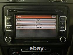 2012 Volkswagen Vw Golf Mk6 Touchscreen Dab Radio Stereo CD Player With Code