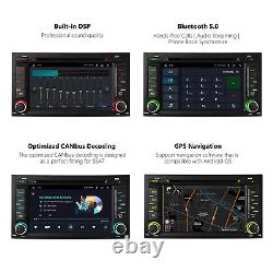 7 Android 11 8-Core 2+32G Car Play DVD Stereo GPS Radio For Seat Leon 2013-2018