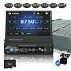 7 Single 1 Din Car Radio Stereo Mp5 Player Gps Sat Nav Aux Usb Bluetooth+camera