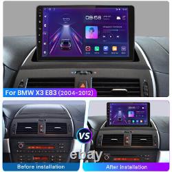 9 Android Car Radio stereo Carplay BT DAB+ GPS SAT NAV For BMW X3 E83 2004-2012