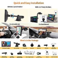 ATOTO Portable Smart Car Stereo Wireless Carplay & Android Auto+2Cameras+Remote