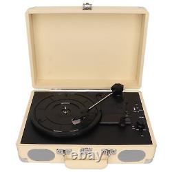 BT Record Player Built In 2 Speakers Stereo 3 Speed Turntable Record Player EOM