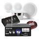 Bluetooth Ceiling Speaker System Cafe Restaurant Shop Music Kit Ms40 4 + Switch