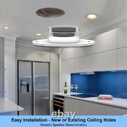 Bluetooth Ceiling Speaker System Cafe Restaurant Shop Music Kit MS40 4 + Switch