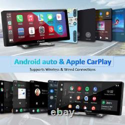 Carpuride 10.3inch Portable Car Stereo Smart Wireless Apple Carplay Android Auto