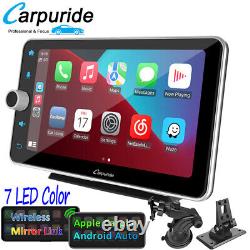 Carpuride 7 Inch Led Touch Screen Car Stereo Wireless Apple Carplay Android Auto