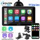 Carpuride 7inch Hd Touch Screen Car Stereo Receiver Apple Carplay & Android Auto