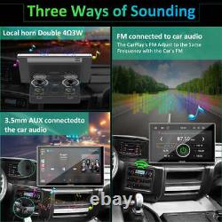 Carpuride 9in Ips Touch Screen Car Stereo Wireless Apple Carplay & Android Auto