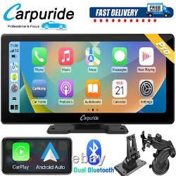 Carpuride W103 Pro Portable Car Stereo Radio Wireless Apple Carplay Android Auto