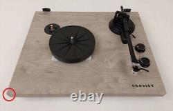 Crosley C62 Shelf System Turntable with Speakers Grey RRP 229.99 lot L8