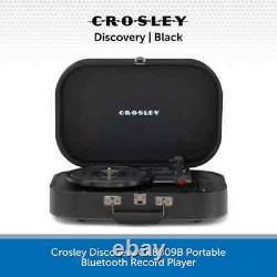 Crosley Discovery Record Player Bluetooth Turntable With Built-In Speakers