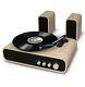 Crosley Gig Retro Turntable With Matching Speakers Rrp 179.99 Lot Gdlp
