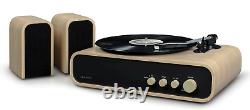 Crosley Gig Turntable Vinyl Record Player & Speakers Set New Fast Del