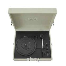 Crosley Voyager Portable Retro vinyl record player turntable with bluetooth dune