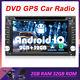 Double Din Android 12 Cd/dvd Player Car Stereo Universal Radio Sat Nav Wifi+dab