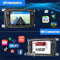 ESSGOO 7 Android 13 Apple Carplay Car Stereo GPS 2+32G FM For Ford Focus Mondeo