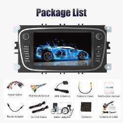 ESSGOO DAB+ Carplay 7 GPS Android Car Stereo&Cam For Ford Focus Mondeo Galaxy