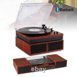 Fenton 102.152 RP165C Record Player with Speakers BT Cherry