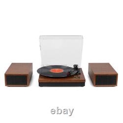Fenton 102.152 RP165C Record Player with Speakers BT Cherry