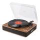 Fenton 102.168 Rp162 Record Player Hq With Bluetooth And Speakers, Darkwood