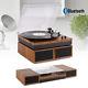 Fenton Rp165 Record Player And Stereo Amplifier Speaker System With Bluetooth