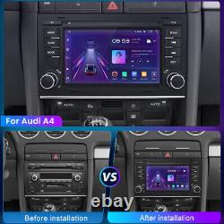 For AUDI A4 2002-2007 7'' Android 12 Car Stereo Radio Player GPS SAT NAV 1+32G