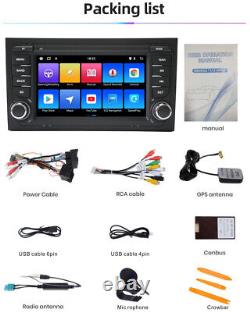 For Audi A4 S4 2002-2008 Android 12.0 7 Car Radio GPS NAV Stereo Player Carplay
