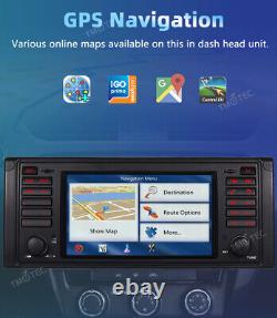 For BMW X5 E53 2000-2007 Android 13 Car Stereo 3+32G GPS Sat Nav CarPlay SWC DSP
