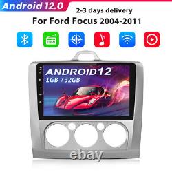 For Ford Focus 2004-2011 9Android12 Car Stereo Radio GPS SAT Nav DAB 1+32GB USB