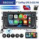 For Ford Focus S C-max 7 Android 10 Carplay Car Stereo Gps Head Unit Mic Camera