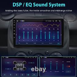 For Mazda 2 2007-2013 Android 12 Car Radio SATNav GPS DAB USB WiFi Stereo SWC BT