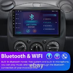 For Mazda 2 2007-2013 Android 12 Car Radio SATNav GPS DAB USB WiFi Stereo SWC BT