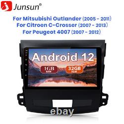 For Mitsubishi Outlander 2005-2011 Car Stereo Radio Android12 GPS Sat Nav SWC EQ