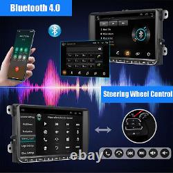 For VW GOLF MK5 9 Apple Carplay Car Stereo GPS Radio Player Android 12 +CAM MIC