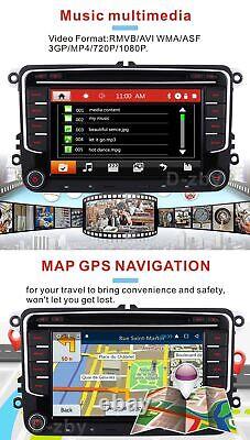 For VW Golf MK5 Polo Passat Jetta Car Stereo Radio CD DVD Player GPS SAT NAV DAB