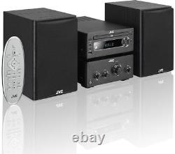 JVC 100W Compact Micro Stereo HiFi System CD Player with DAB FM Radio Bluetooth