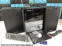 Panasonic SA-PM24 CD Stereo System USB/RDS/MP3/AM/FM NEAR MINT L@@K FREE P+P