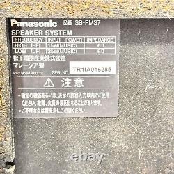 Panasonic SC-PM37MD Junk CD/MD AM/FM Stereo System with Speakers From Japan