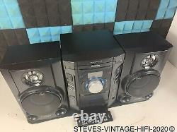 Philips FWM154/05 MP3 CD Mini Hi-Fi System Tape/Radio Player L@@K RARE FREE P+P
