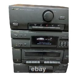 Pioneer XR-J22 Stereo Cd Player FM RADIO CASSETTE WITH SPEAKERS