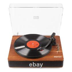 RP162D Record Player with Bluetooth Speakers, Vinyl Turntable to USB Digital MP3