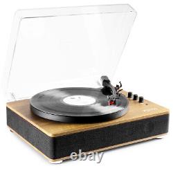 RP162L Record Player with Bluetooth Speakers, Vinyl Turntable to USB Digital MP3