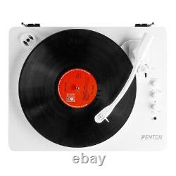 RP162W Record Player with Bluetooth Speakers, Vinyl Turntable to USB Digital MP3