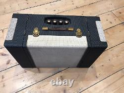 Rare 1958 Vintage Trixette Portable Stereo Valve Record Player Twin Speakers