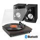 Record Player With Bluetooth Bookshelf Speakers And Vinyl To Mp3 Usb Rp113b