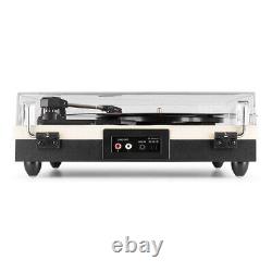 Record Player with Bluetooth Bookshelf Speakers and Vinyl to MP3 USB RP113C
