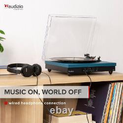 Record Player with Built-in Speakers, Bluetooth Out & Vinyl to MP3 USB RP113D