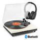 Record Player With Speakers, Bluetooth Headphones And Vinyl To Mp3 Usb Rp113c